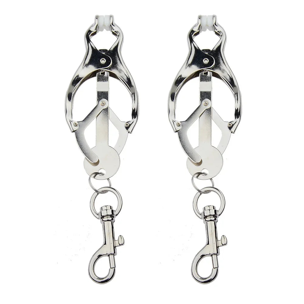 GRAMPOS PARA MAMILOS NIPPLE CLAMPS EM METAL