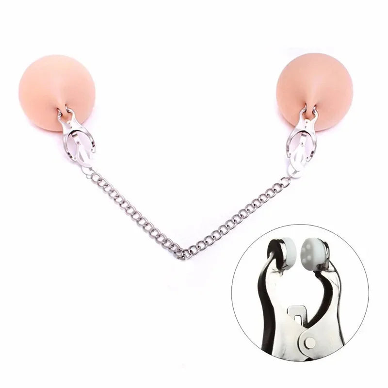 GRAMPOS PARA MAMILOS NIPPLE CLAMPS EM METAL