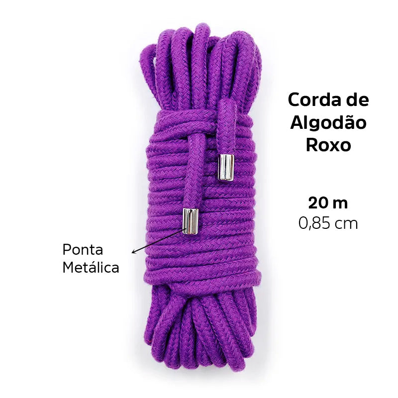 CORDA DE ALGODÃO PARA SHIBARI