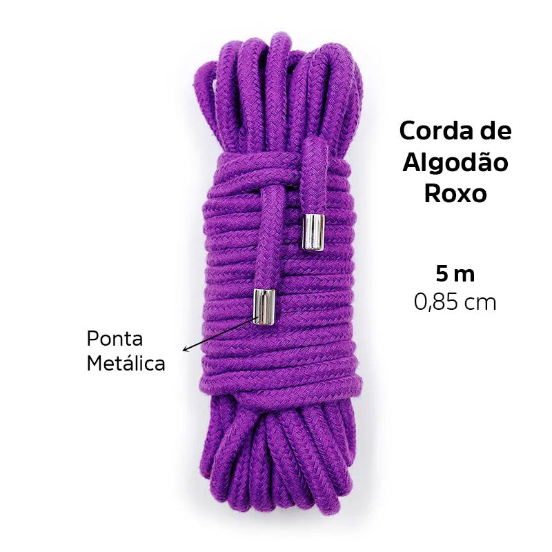 CORDA DE ALGODÃO PARA SHIBARI