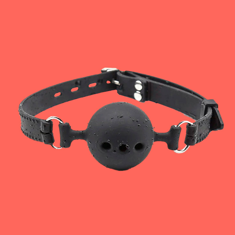 MORDAÇA GAG BALL EM SILICONE