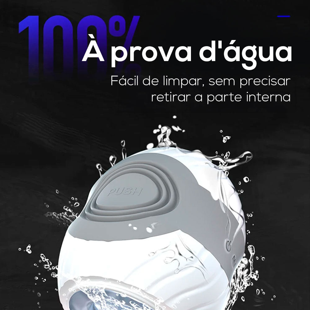 MASTURBADOR VIBRADOR PRESSIONÁVEL 360º TRON