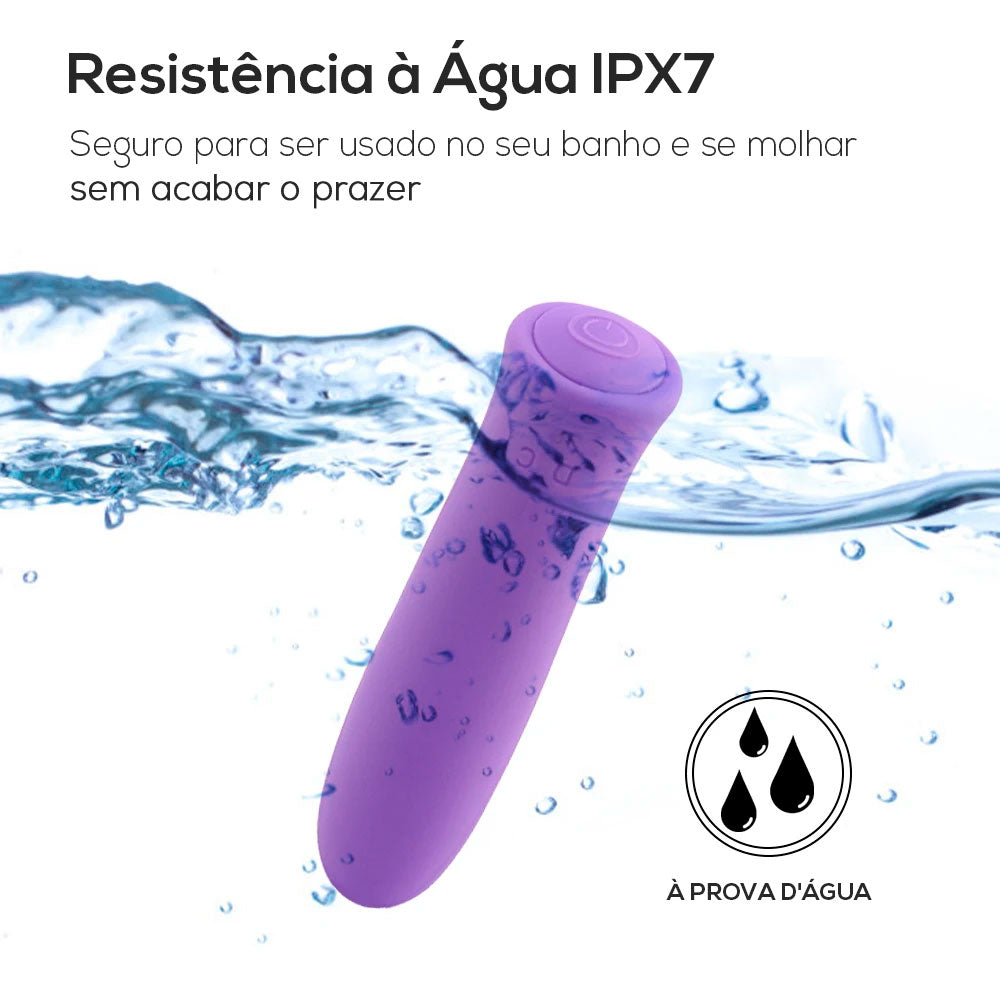 VIBRADOR BULLET RECARREGÁVEL SOFT