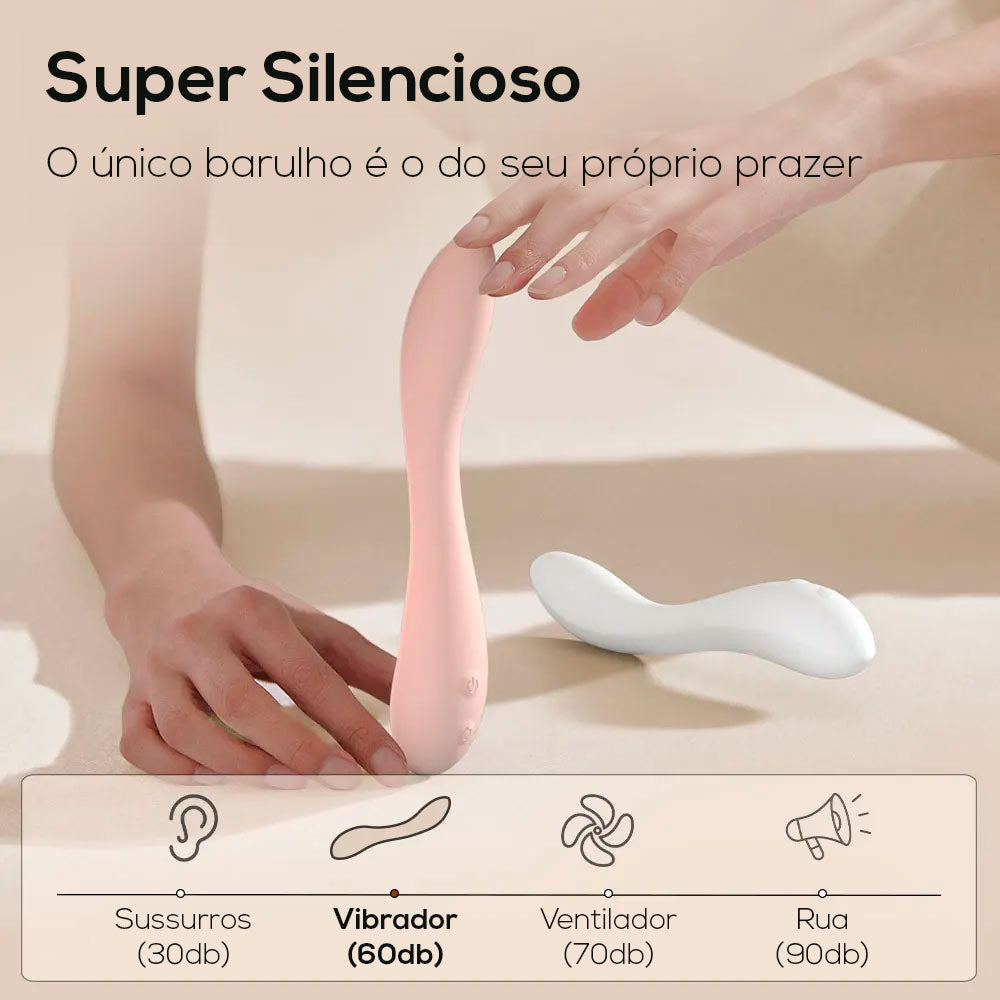 VIBRADOR PONTO G COM AQUECIMENTO ALICE