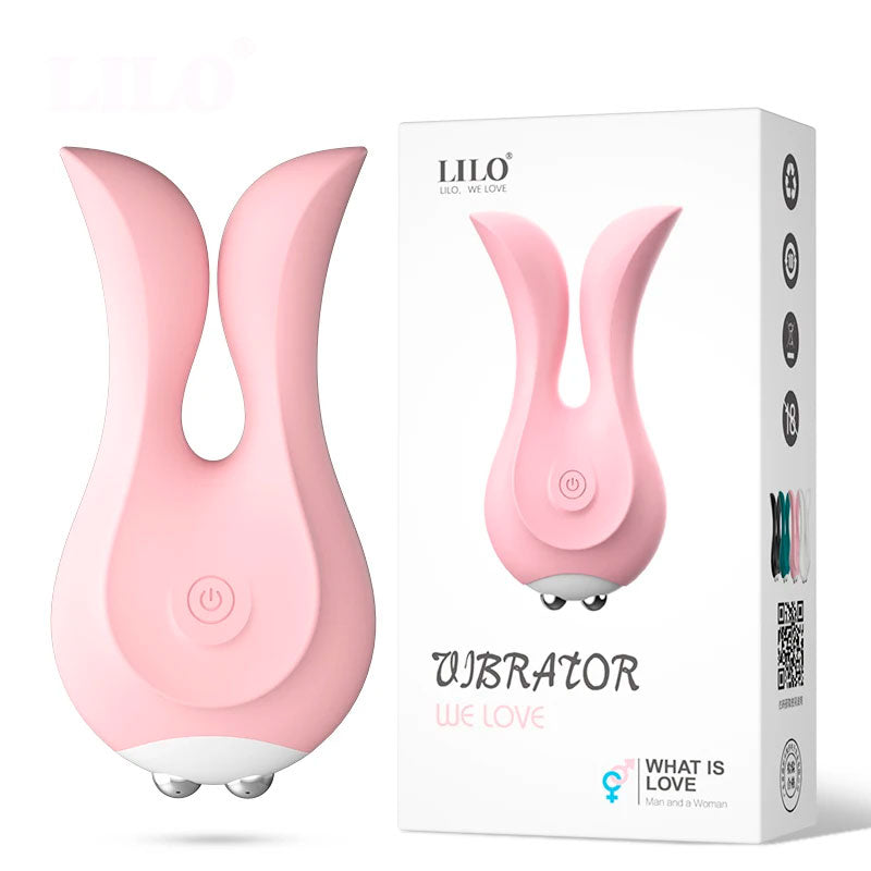 MINI VIBRADOR DE CLITÓRIS COELHO LILO