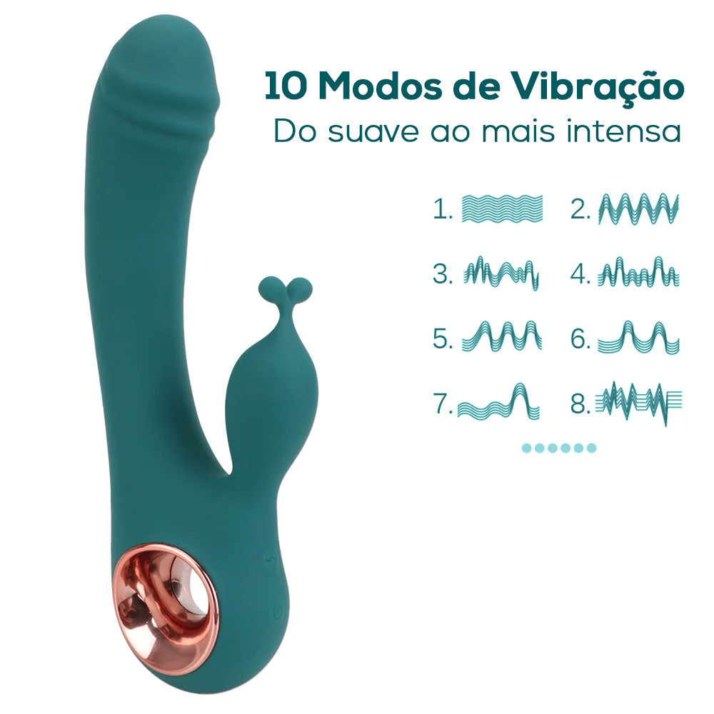 Vibrador Rabbit Vai e Vem – Lambuza