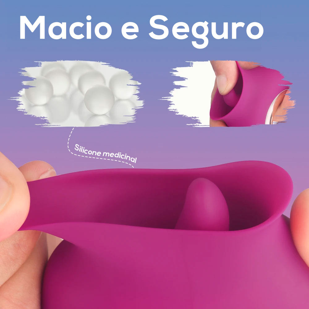 VIBRADOR DE CLITÓRIS LÍNGUA